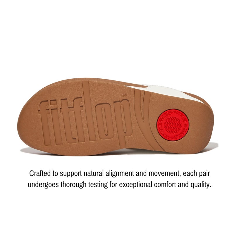 FitFlop فيت فلوب I88024-055 لولو جلد تو بوست أبيض US07.5 - Image 2